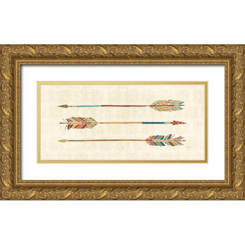 Southwest at Heart VIII Gold Ornate Wood Framed Art Print with Double Matting by Charron, Veronique