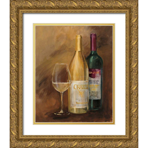 Salute I Gold Ornate Wood Framed Art Print with Double Matting by Tillmon, Avery