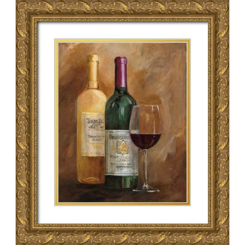 Salute II Gold Ornate Wood Framed Art Print with Double Matting by Tillmon, Avery