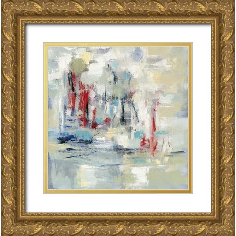 Nautical Mood Gold Ornate Wood Framed Art Print with Double Matting by Vassileva, Silvia