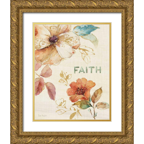 Spiced Nature IV Gold Ornate Wood Framed Art Print with Double Matting by Audit, Lisa