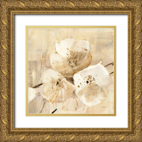 Elegance III Gold Ornate Wood Framed Art Print with Double Matting by Hristova, Albena
