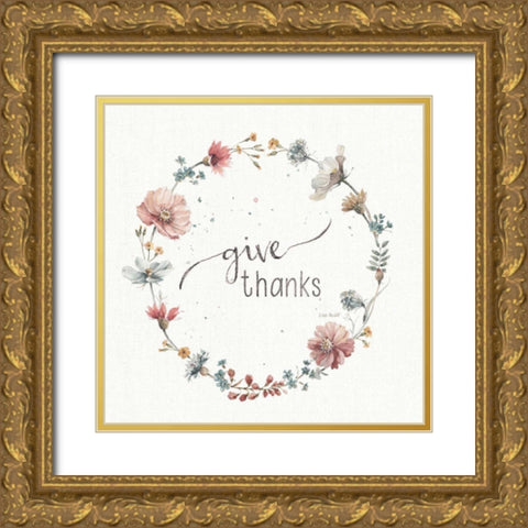 A Country Weekend XXI Gold Ornate Wood Framed Art Print with Double Matting by Audit, Lisa