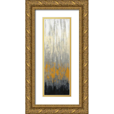 Rain on the Asphalt II Gold Ornate Wood Framed Art Print with Double Matting by Vassileva, Silvia