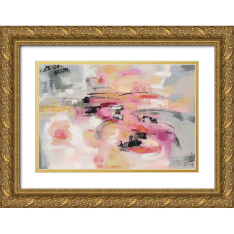 Haiku Gold Ornate Wood Framed Art Print with Double Matting by Vassileva, Silvia