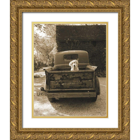 Get Out of Dodge Gold Ornate Wood Framed Art Print with Double Matting by Dratfield, Jim
