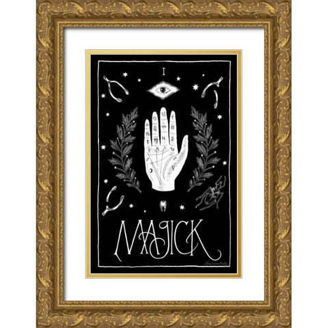 All Hallows Eve I Gold Ornate Wood Framed Art Print with Double Matting by Miller, Sara Zieve