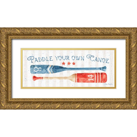 Nautical Life III Gold Ornate Wood Framed Art Print with Double Matting by Audit, Lisa
