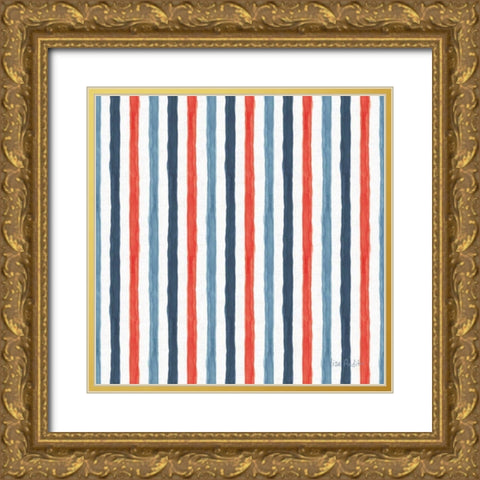 Nautical Life Step 12 Gold Ornate Wood Framed Art Print with Double Matting by Audit, Lisa