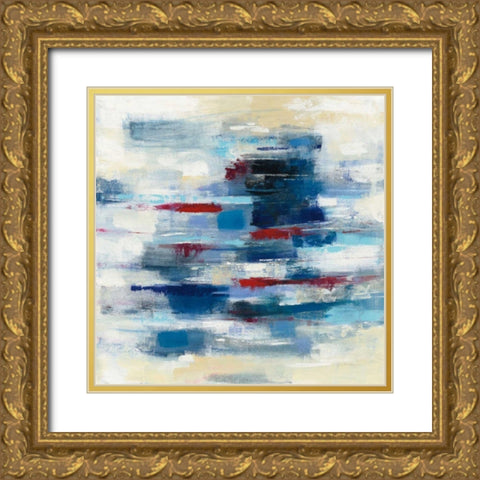 Spinnaker Gold Ornate Wood Framed Art Print with Double Matting by Vassileva, Silvia