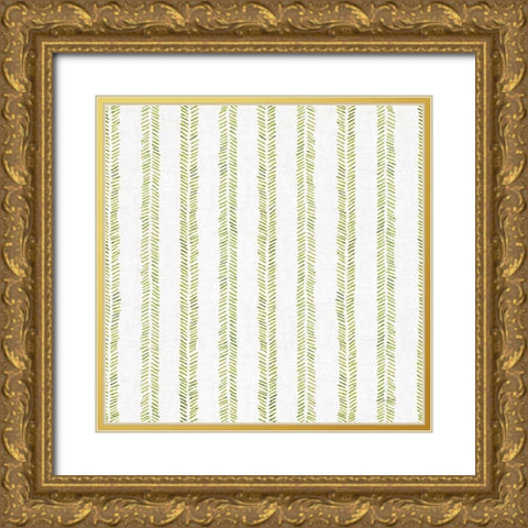 Dogwood Garden Step 07D Gold Ornate Wood Framed Art Print with Double Matting by Audit, Lisa
