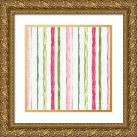 Dogwood Garden Step 08 Gold Ornate Wood Framed Art Print with Double Matting by Audit, Lisa