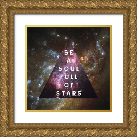 Out of this World III Gold Ornate Wood Framed Art Print with Double Matting by Wild Apple Portfolio