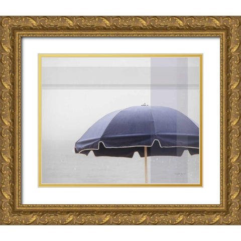 Shady II Gold Ornate Wood Framed Art Print with Double Matting by Urquhart, Elizabeth