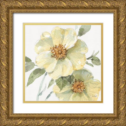 Spring Meadow VII Gold Ornate Wood Framed Art Print with Double Matting by Audit, Lisa