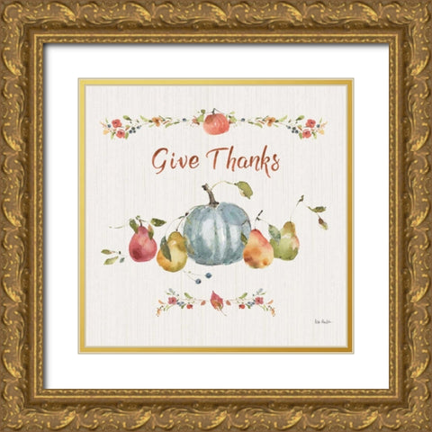 Time to Share IV Gold Ornate Wood Framed Art Print with Double Matting by Audit, Lisa