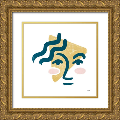 Awaken II Gold Ornate Wood Framed Art Print with Double Matting by Hershey, Moira