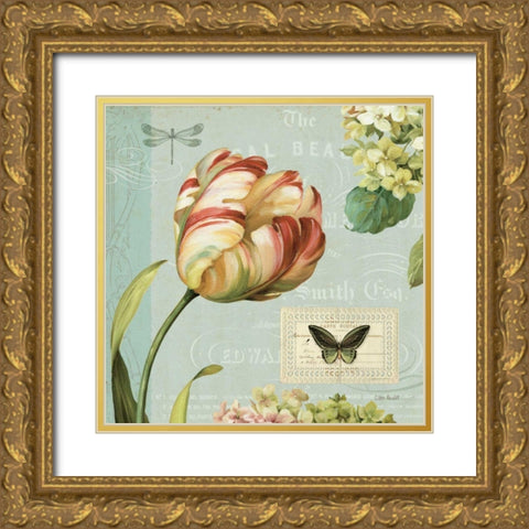 Mothers Treasure I Gold Ornate Wood Framed Art Print with Double Matting by Audit, Lisa