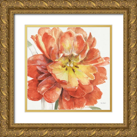 Fall Meadow V Gold Ornate Wood Framed Art Print with Double Matting by Audit, Lisa