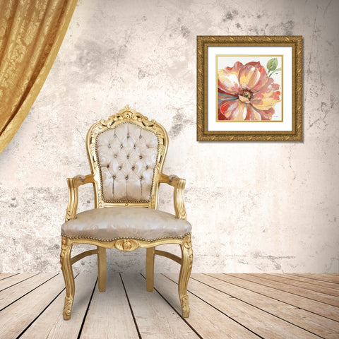 Fall Meadow VI Gold Ornate Wood Framed Art Print with Double Matting by Audit, Lisa