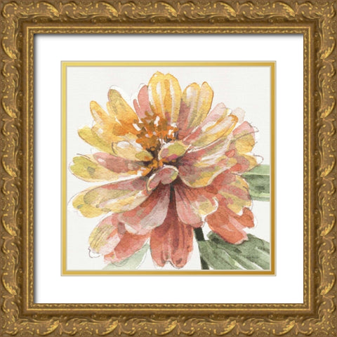 Fall Meadow VIII Gold Ornate Wood Framed Art Print with Double Matting by Audit, Lisa