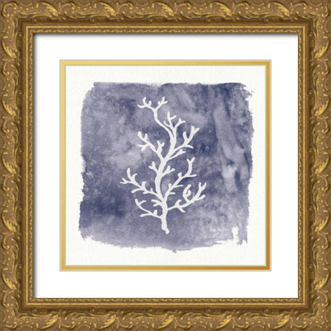 Water Coral Cove IV Gold Ornate Wood Framed Art Print with Double Matting by Audit, Lisa