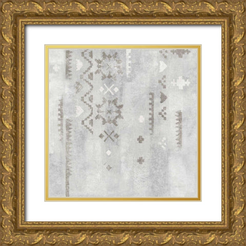 Scandanavian Mood V Silver Gold Ornate Wood Framed Art Print with Double Matting by Vassileva, Silvia