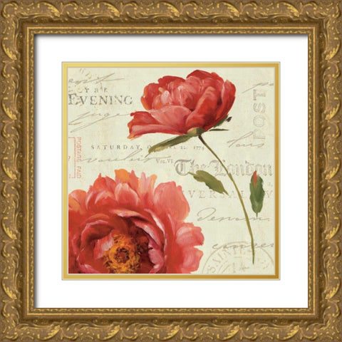 My Own Words Gold Ornate Wood Framed Art Print with Double Matting by Audit, Lisa