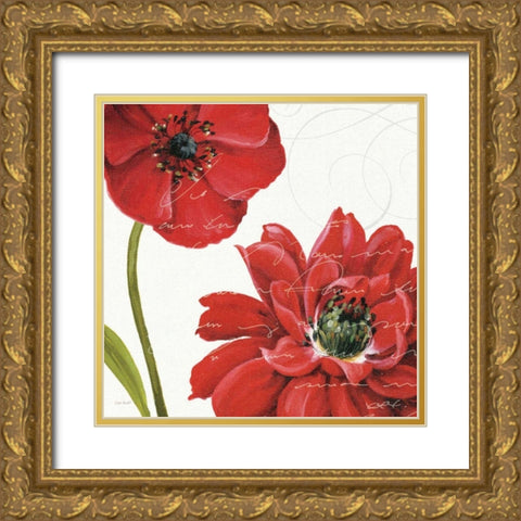 Rouge Paris II Gold Ornate Wood Framed Art Print with Double Matting by Audit, Lisa
