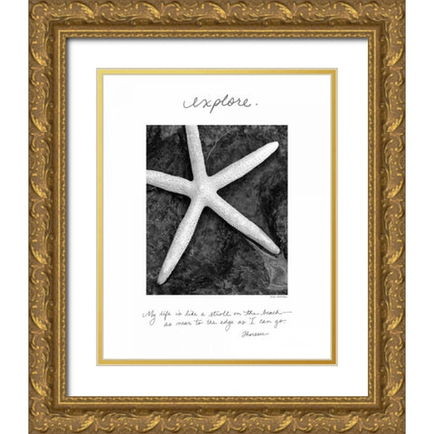 Explore Gold Ornate Wood Framed Art Print with Double Matting by Van Swearingen, Debra