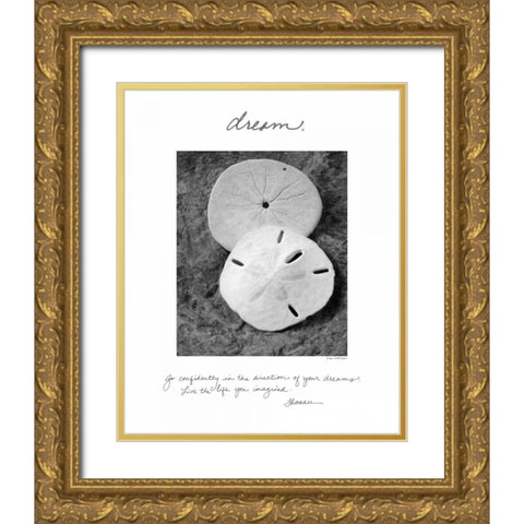 Dream Gold Ornate Wood Framed Art Print with Double Matting by Van Swearingen, Debra