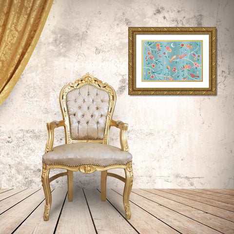 My Bohemian Life II Color Gold Ornate Wood Framed Art Print with Double Matting by Brissonnet, Daphne