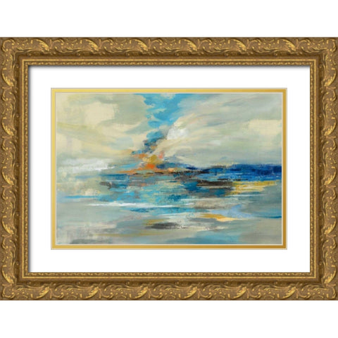 First Day of Summer Gold Ornate Wood Framed Art Print with Double Matting by Vassileva, Silvia