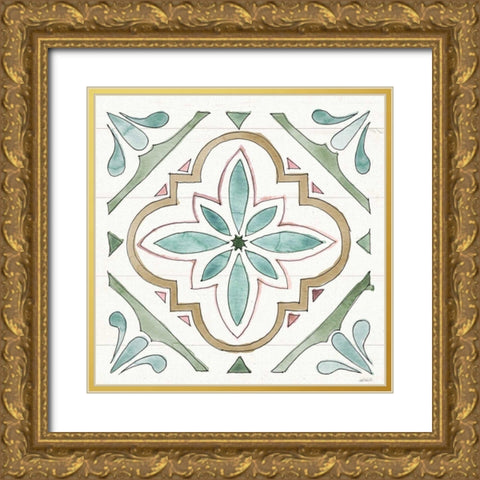 Country Love X Gold Ornate Wood Framed Art Print with Double Matting by Tavoletti, Anne