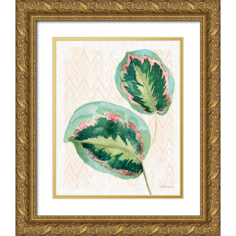 From the Jungle XI No Words Gold Ornate Wood Framed Art Print with Double Matting by Grove, Beth