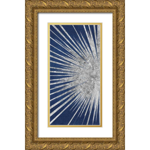 Sunburst II Gold Ornate Wood Framed Art Print with Double Matting by Wild Apple Portfolio