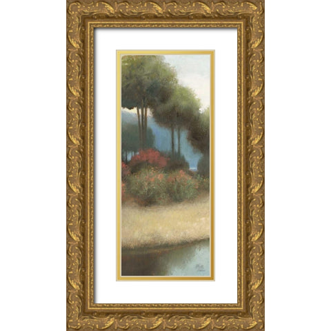 By the Waterways I Crop I Gold Ornate Wood Framed Art Print with Double Matting by Wiens, James