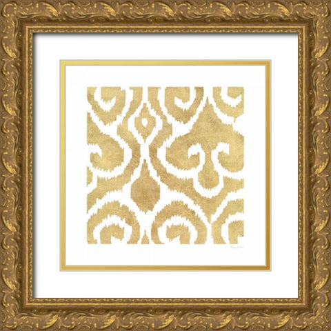 Simply Elegant II Gold Ornate Wood Framed Art Print with Double Matting by Green, Nancy