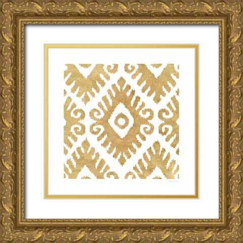 Simply Elegant VII Gold Ornate Wood Framed Art Print with Double Matting by Green, Nancy