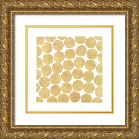 Simply Elegant X Gold Ornate Wood Framed Art Print with Double Matting by Green, Nancy