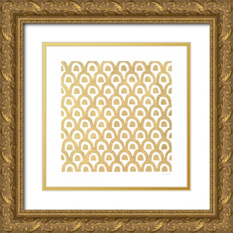 Simply Elegant XII Gold Ornate Wood Framed Art Print with Double Matting by Green, Nancy