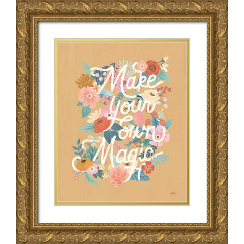 Under the Sea VII Gold Ornate Wood Framed Art Print with Double Matting by Marshall, Laura