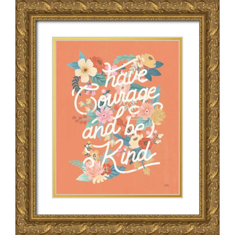 Under the Sea VIII Gold Ornate Wood Framed Art Print with Double Matting by Marshall, Laura
