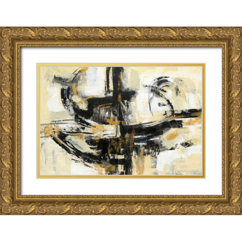 Concept Gold Ornate Wood Framed Art Print with Double Matting by Vassileva, Silvia