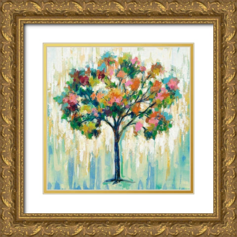 Blooming Tree Gold Ornate Wood Framed Art Print with Double Matting by Vassileva, Silvia