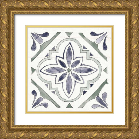 Country Love X Dark Gold Ornate Wood Framed Art Print with Double Matting by Tavoletti, Anne