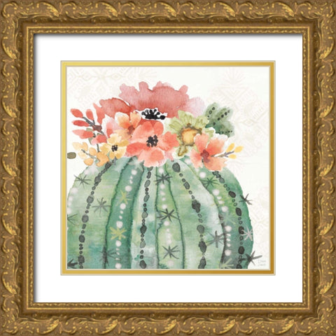 Sweet Southwest VI Gold Ornate Wood Framed Art Print with Double Matting by June, Dina