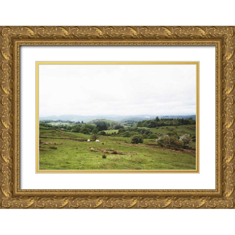 Lake District I Gold Ornate Wood Framed Art Print with Double Matting by Marshall, Laura