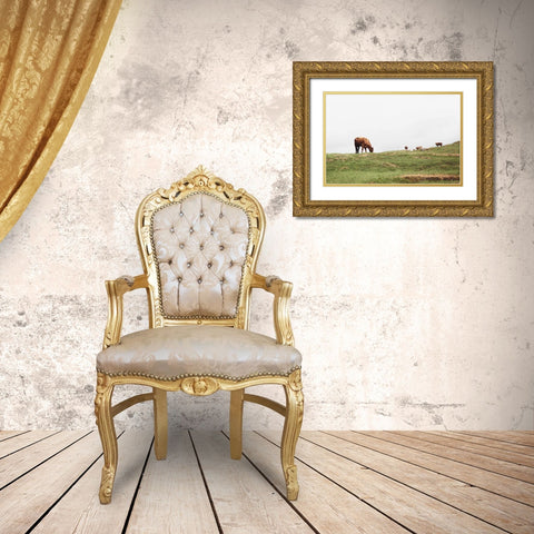 Lake District II Gold Ornate Wood Framed Art Print with Double Matting by Marshall, Laura