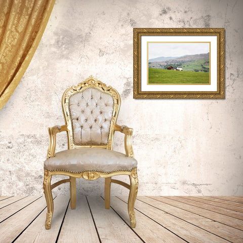 Lake District III Gold Ornate Wood Framed Art Print with Double Matting by Marshall, Laura